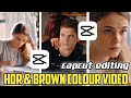 HDR & Brown colour video editing in capcut video editing #capcut
