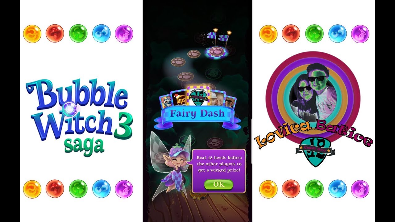 Bubble Witch Saga 3 - Level 701 - 705 - Gameplay
