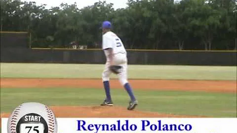 Reynaldo Polanco. Showcase 2009.  at the Baseball City Boca Chica, Dom. Rep.