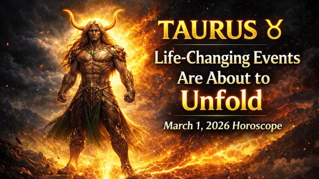 Taurus ♉ — Life Changing Events Are About to Unfold  March 1, 2026 Horoscope