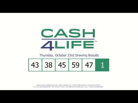 Cash 4 Life lottery results