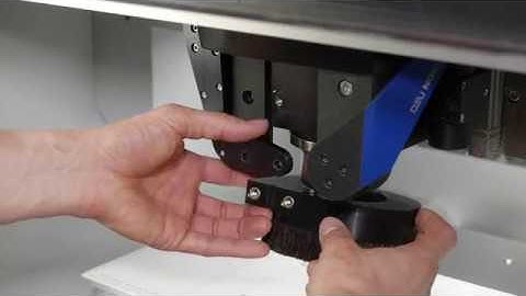 DATRON neo Setting Up Dust Collection System - Instructional Tutorial