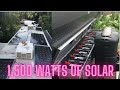 1,500 Watts Of Solar On RV!! My Current Off-Grid Solar Setup, Almost Ready!!