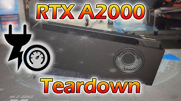 Nvidia RTX A2000 Teardown