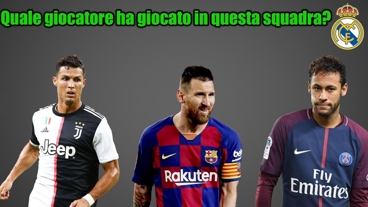 RIESCI A INDOVINARE QUALE CALCIATORE HA GIOCATO IN QUESTA SQUADRA? (quiz di calcio) YouTube RIESCI A INDOVINARE QUALE CALCIATORE HA GIOCATO IN QUESTA SQUADRA? (quiz di calcio) YouTube