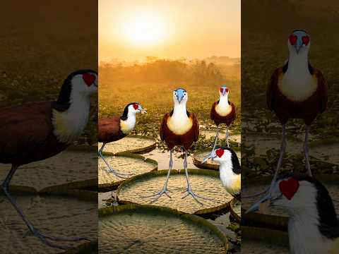 Jacana Birds Have Changed Roles HoodieGuyStories 