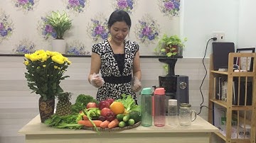 NƯỚC ÉP RAU XÀ LÁCH