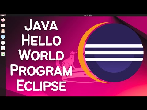 How to Create, Build, and Run Java Hello World Program with Eclipse on Ubuntu 24.04 LTS Linux