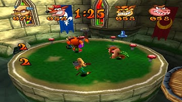 Crash Bash Walkthrough: Part 38 - Mallet Mash