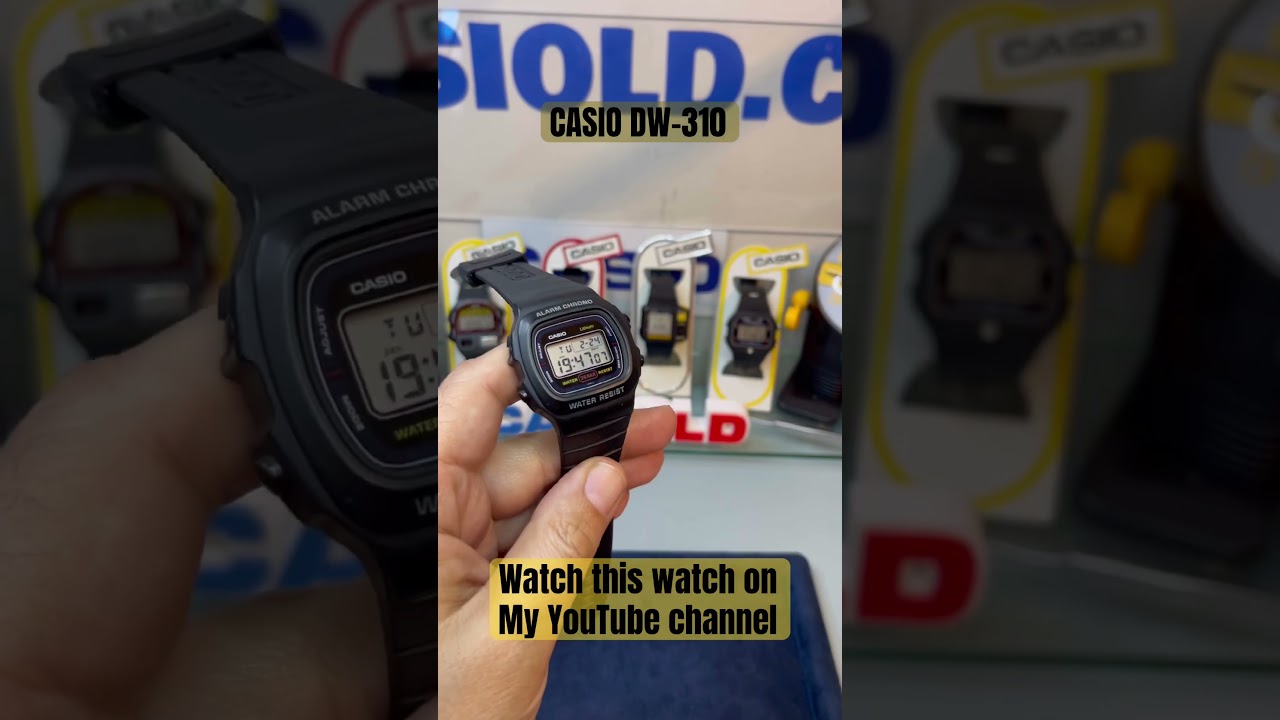 Casio Dw-310 divers watch casiold.com - YouTube