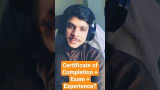 Python Certificate of Completion, Exam and Experience #python #pythontutorial #hindi #urdu #advanced