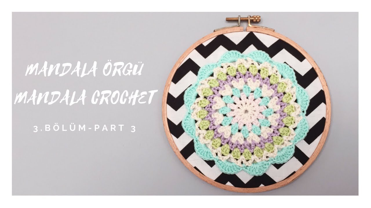 Mandala Örgü Modelleri (2.Bölüm) Mandala Duvar Süsü Yapılışı Mandala Örgü Modelleri (2.Bölüm) Mandala Duvar Süsü Yapılışı