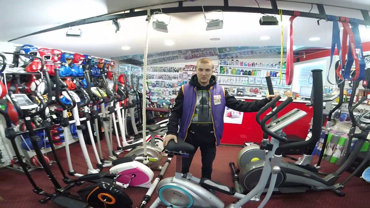 Орбитрек магнетик Evrotop EV-456, выносливый и сильный. Видео обзор от Спорт Движ - ОК.