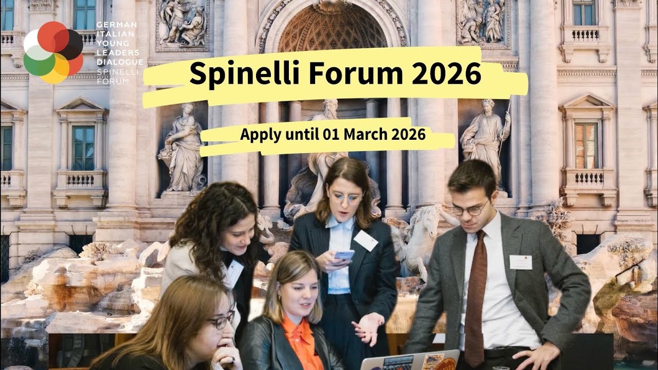 Spinelli Forum 2026 – Call for Applications 