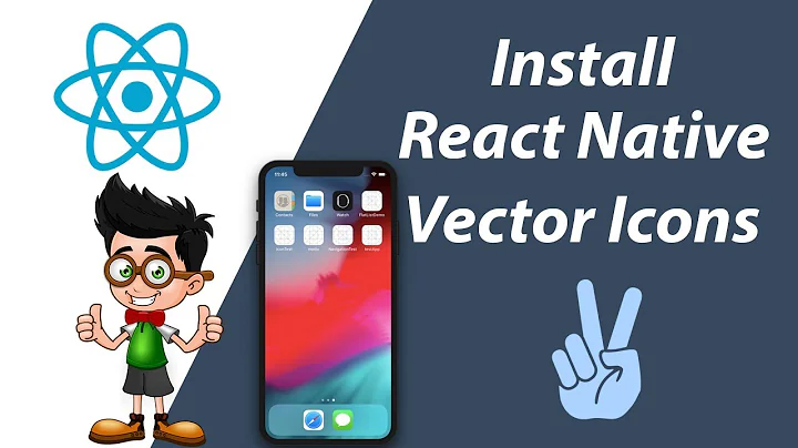 Adding React Native Vector Icons Third Party Library Tutorial