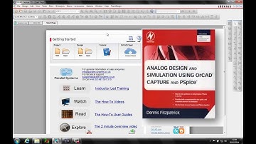 OrCAD PSpice simple circuit page 139 tutorial video 6 of 6