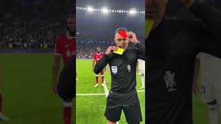 Famous The refere shocks everyone by sending himself off during the match between Real Madrid and Liverpool Profile