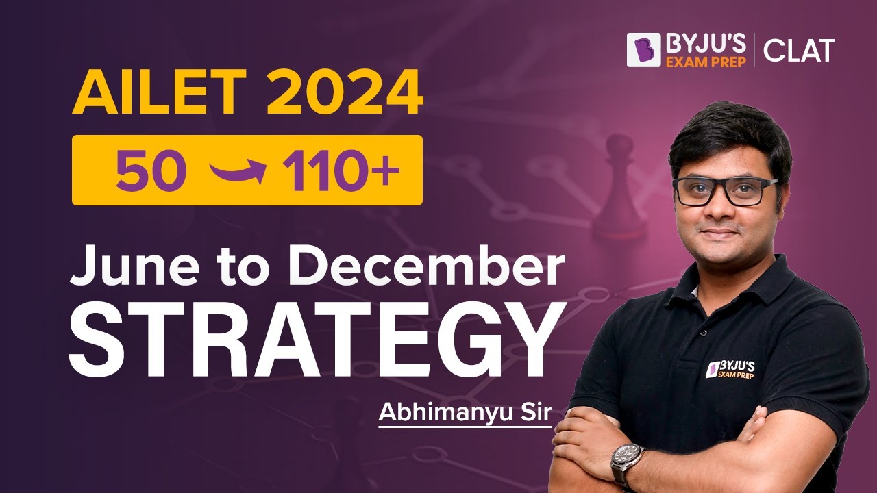 All About AILET 2024 Exam AILET Exam Strategy, Syllabus, Study Plan