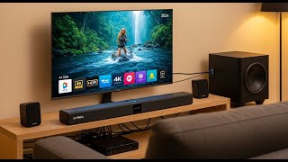ULTIMEA Nova S80 5.1.2 Soundbar | Dolby Atmos | 520W | 4K HDR | HDMI eARC