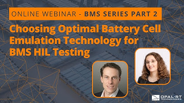 Choosing the Best Battery Cell Emulation Tech for BMS HIL Testing | BMS Series Part 2