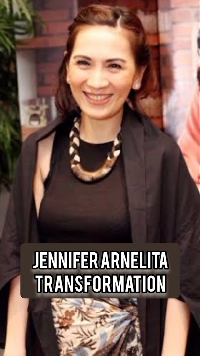 Jennifer Arnelita Transformation from 0-40 Years (now) #jenniferarnelita