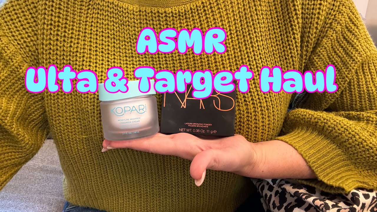 ASMR Ulta & Target Haul