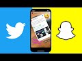 Como compartir Tweets en Historias de Snapchat | iPhone y Android (pronto)