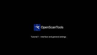 Tutorial 1 - interface and general settings