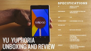 Yu Yuphoria Unboxing and Review - Sound - Display - Camera - GamingTests