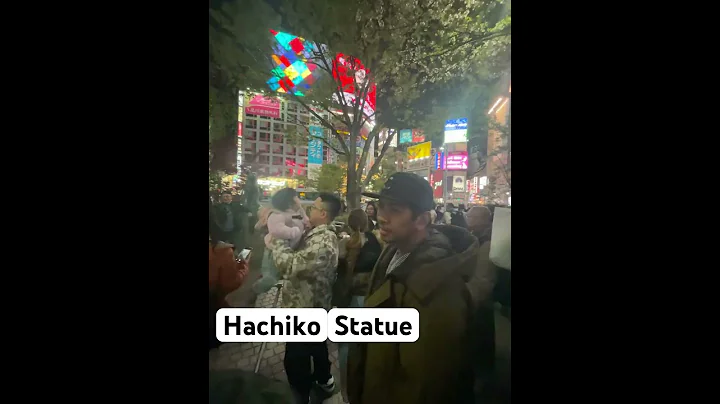 The Hachiko Statue honoring the most loyal dog in Japan, can be found outside of the Shibuya Street