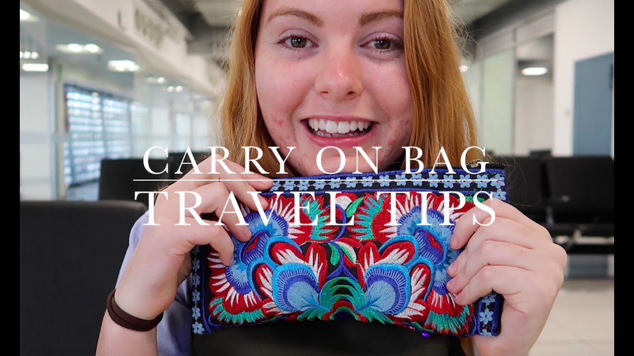 WHAT'S IN MY CARRY ON BAG?? // PACKING HACKS YouTube