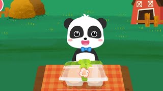 Baby Panda Animal’s Farm 🐮🐔 | BabyBus Çiftlik Oyunu | Sevimli Hayvanlar ve Eğitici Çocuk Oyunu screenshot 4