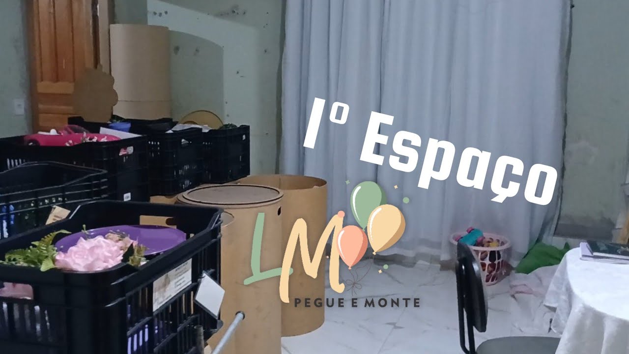 Nosso 1° Espaço/Depósito - Kits Pegue e Monte