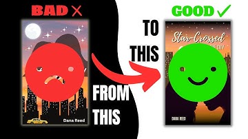 How To Makeover A BAD Book Cover In Canva | Step-By-Step Graphic Design Tutorial For Beginners