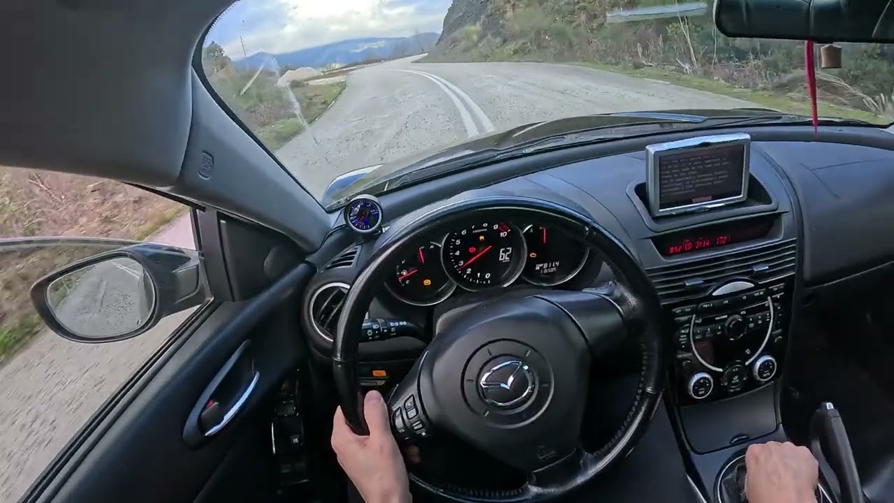 Mazda Rx8 6port turbo RENESIS on the road 