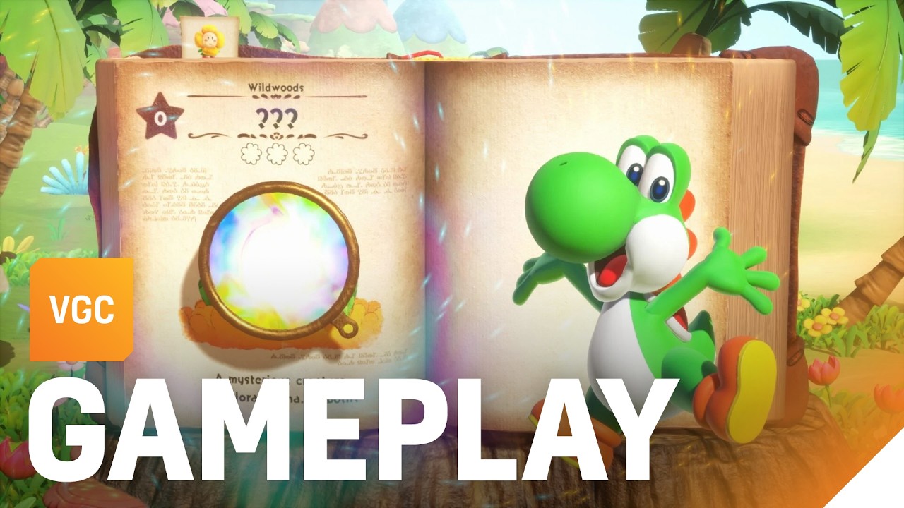 Yoshi and the Mysterious Book - More exclusive Switch 2 gameplay