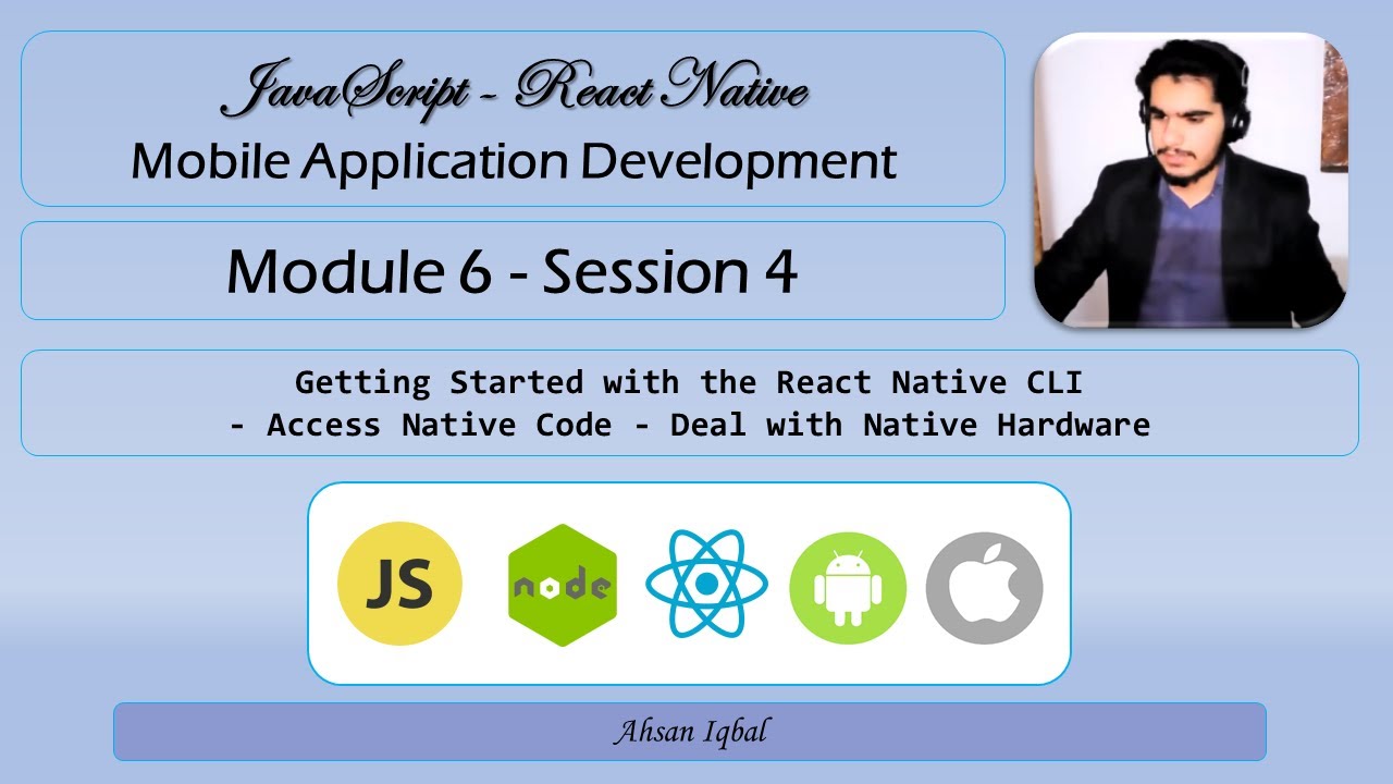 RN 06-04-00 - React Native CLI Quick Start - YouTube
