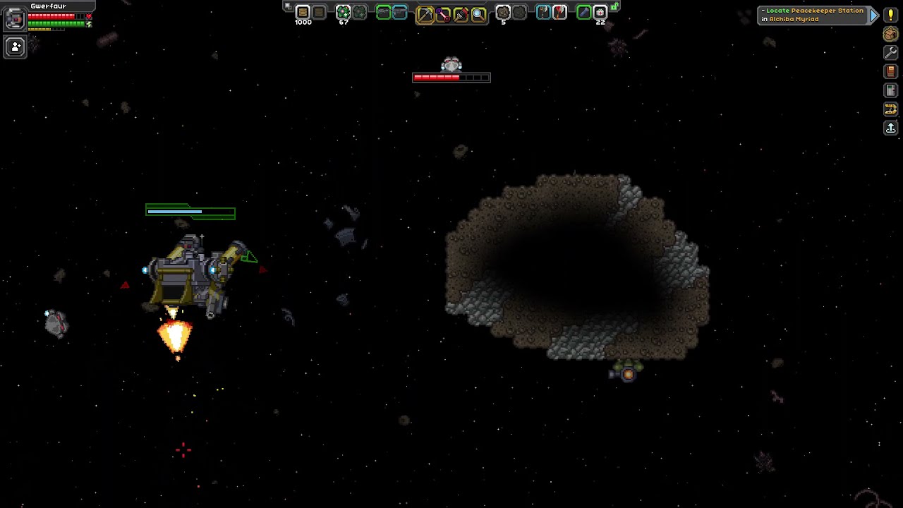 Мой собственный мех, первый контакт. Starbound