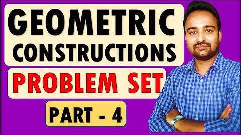 SSC Class 10 | Geometric Constructions | PROBLEM SET - 4 [Q.7 & Q.8]