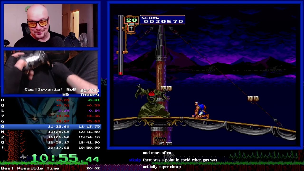 [Former WR] Castlevania X: Rondo of Blood Speedrun in 