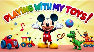 Playing with My Toys 🚗 | Toy Song for Kids | Fun Learning Song for Toddlers screenshot 5