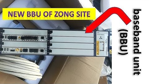 LTE UMTS BaseBand Unit | Complete New ZTE BBU | Telecom | PK Telecommunications