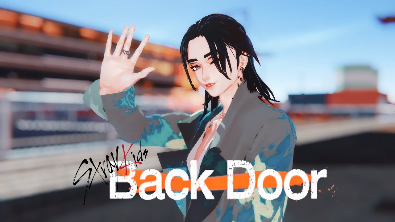 [MMD|Motion Original] Stray Kids - Back Door (Motion DL)[Fixed cam. ver]