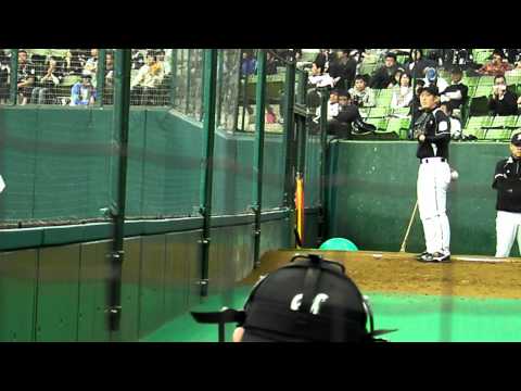 西武ドームブルペン（大谷智久）