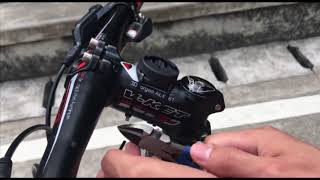 M4 Bike Computer Wireless Bluetooth 2.5-inch Curved surface