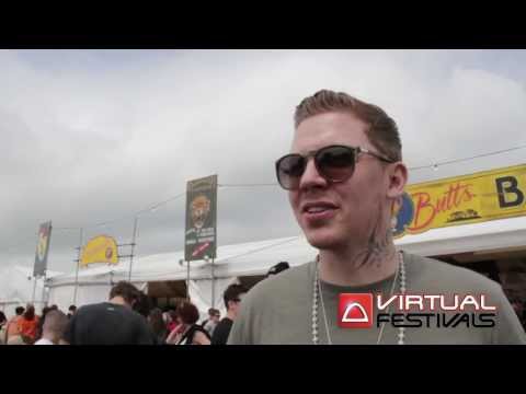 Professor Green at Glastonbury Festival 2013