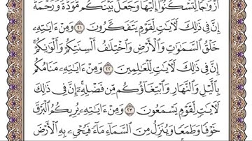 سوره الروم من 21-24 جيل 2008 بصوت ياسر الدوسري