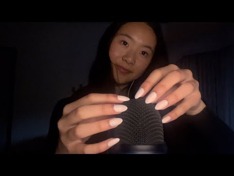 ASMR mic scratching & tapping 🎙️ 💅