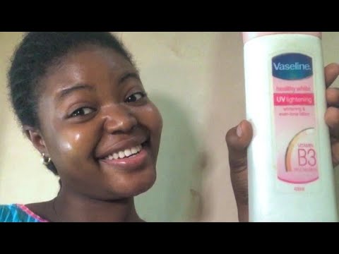 How Vaseline Vitamin B3 UV lightening lotion helped me regain my natural skin complexion back.
