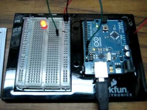 Arduino - Getting Started 101 Blinking Led.AVI